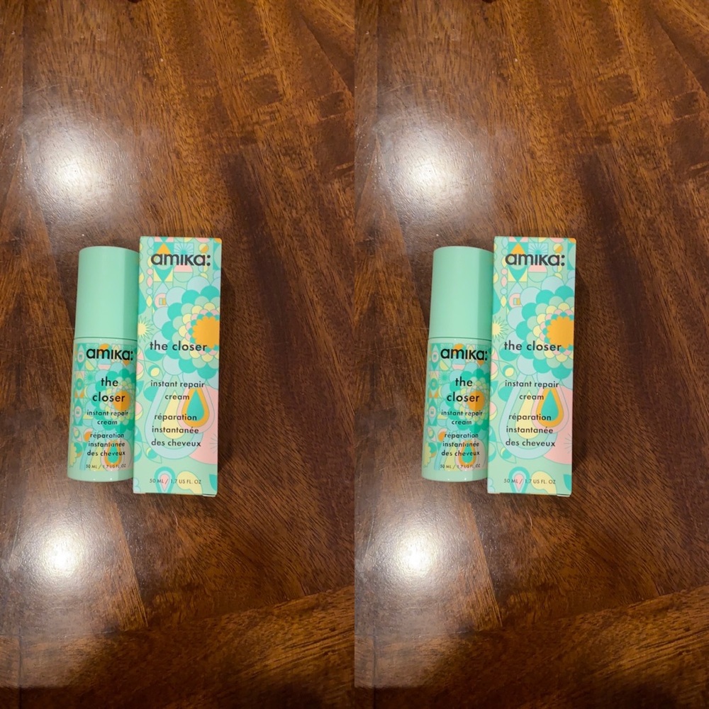 Amika The Closer Instant Repair Cream 1.7 oz DUO